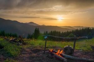 Carpathian mountains, Ukraine