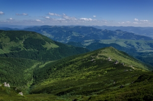 Carpathian mountains, Ukraine