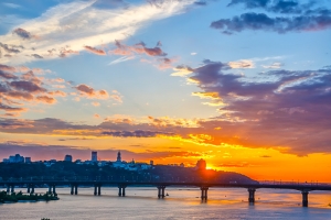 Kyiv sunsets