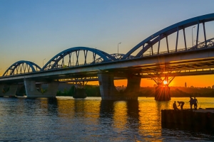 Kyiv sunsets