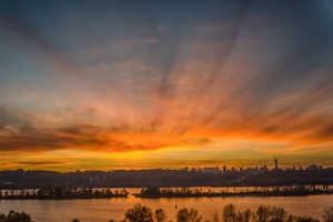 Kyiv sunsets