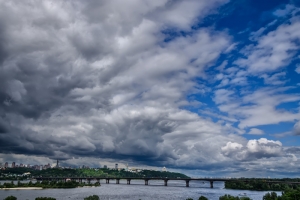 Clouds over the Kyiv
